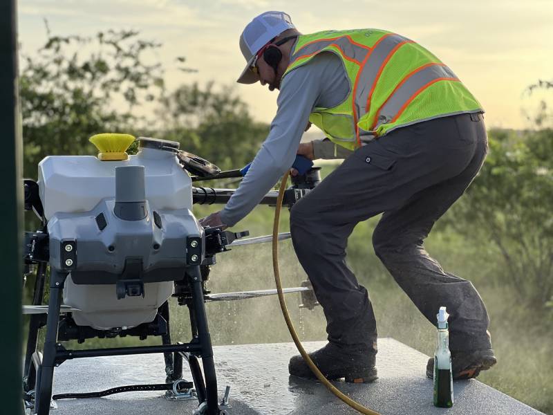 higher ground aerial precision aerial vegetation control & wildlife habitat improvement