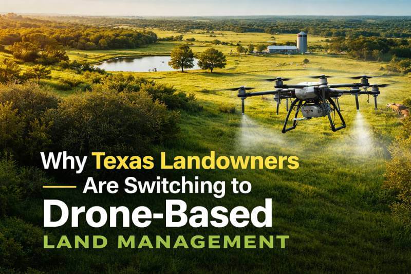 Why Texas Landowners Are Switching to Drone-Based Land Management