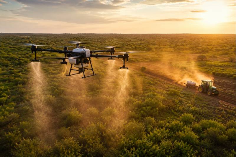 Ag Drone Spraying vs. Traditional Equipment: A Guide